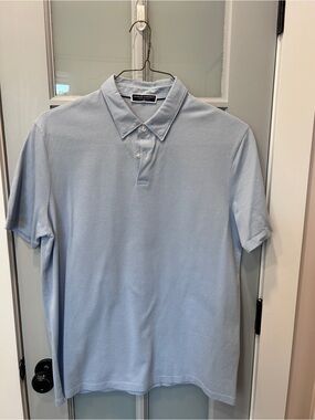 Charles Tyrwhitt Light Blue Men's Polo Shirt